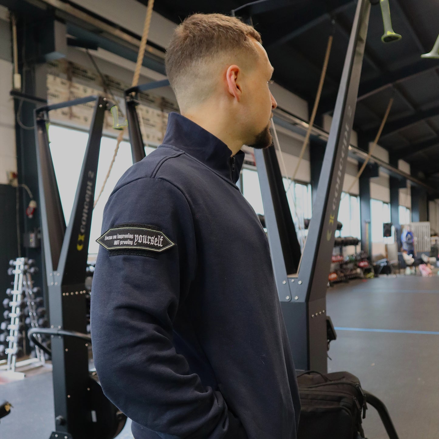 TACTICAL HALF ZIP SWEATSHIRT